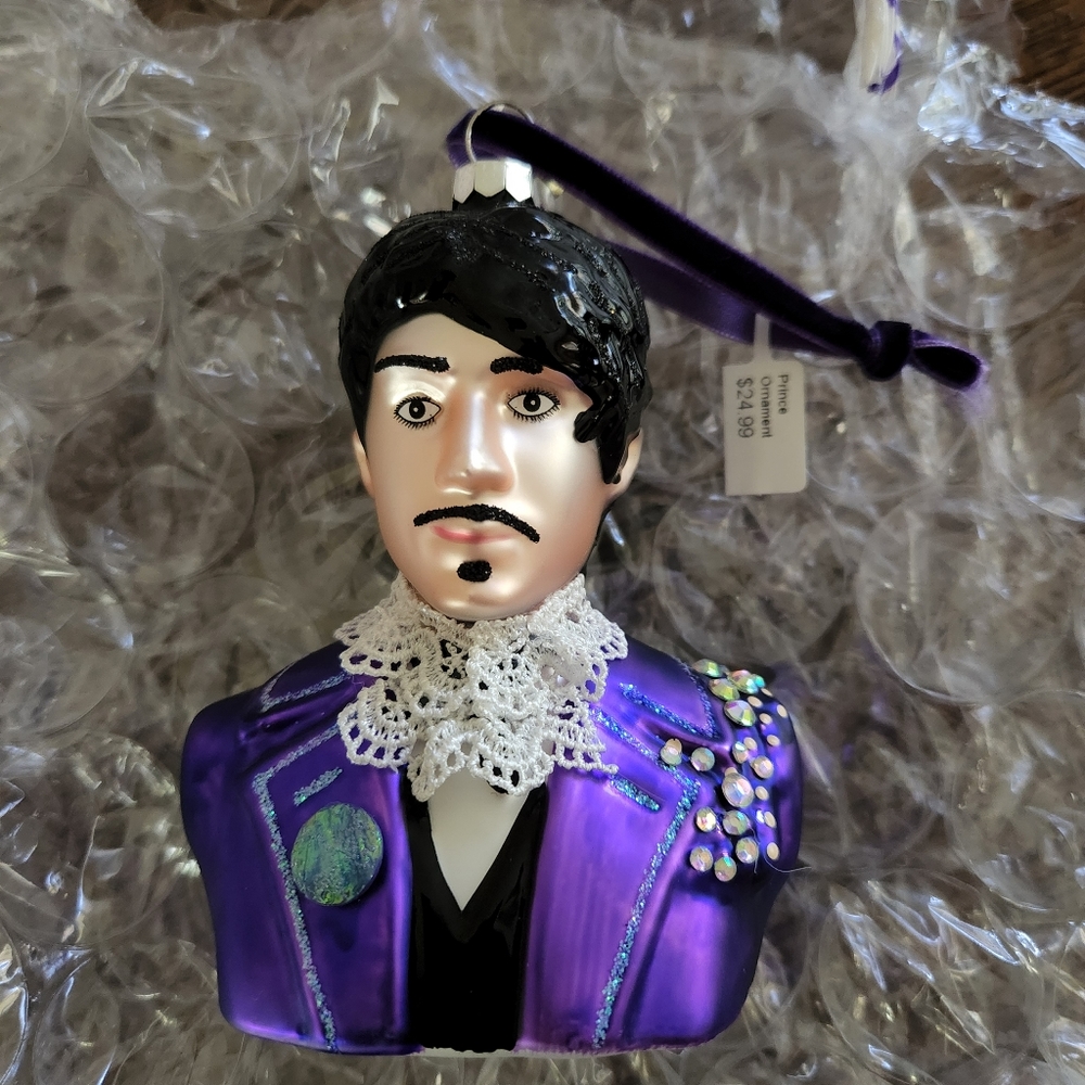 Prince Christmas ornament